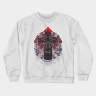 Glitched Christian Crewneck Sweatshirt